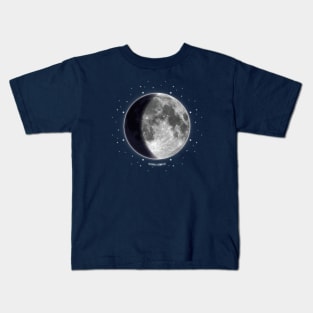 Waxing Gibbous - Moon Phases Kids T-Shirt